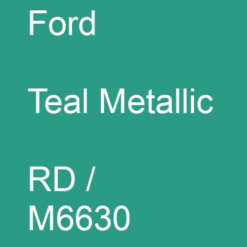 Ford, Teal Metallic, RD / M6630.